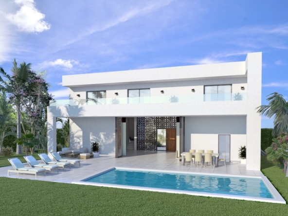 Exclusive Villas In Cap Cana Under Construction • Villa.red fachada interior 1024x726 1
